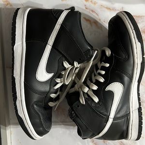 Nike Dunk High Venom Anthracite Black White Size 5Y